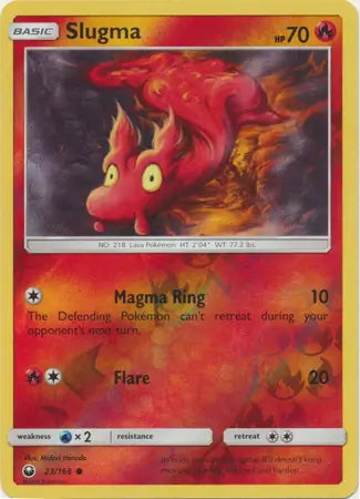 Celestial Storm Slugma #23/168 reverse holo