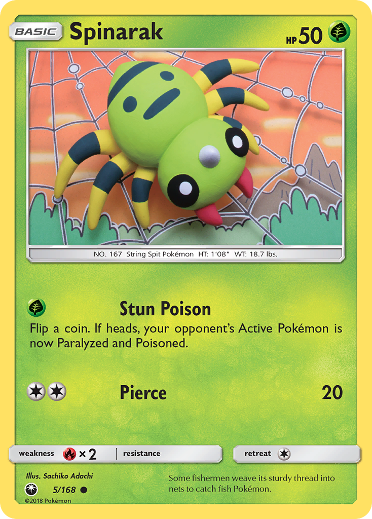Celestial Storm Spinarak #5/168