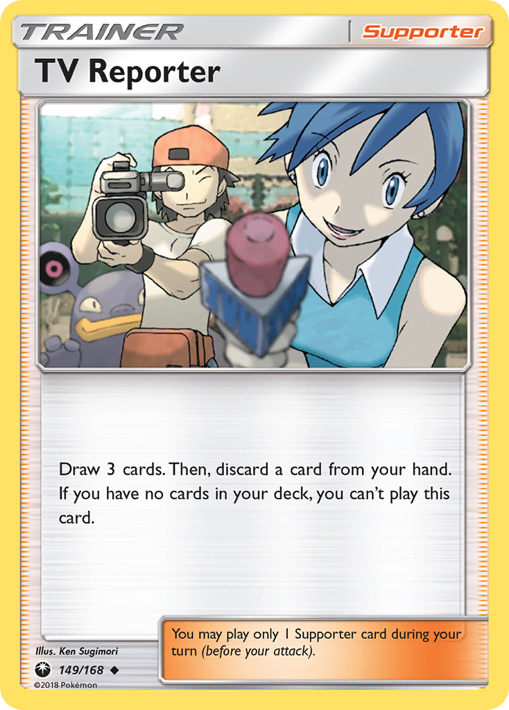 Celestial Storm TV Reporter #149/168