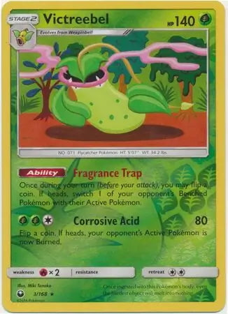 Celestial Storm Victreebel #3/168 reverse holo