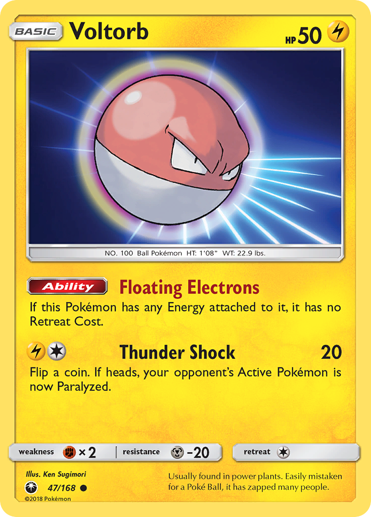 Celestial Storm Voltorb #47/168