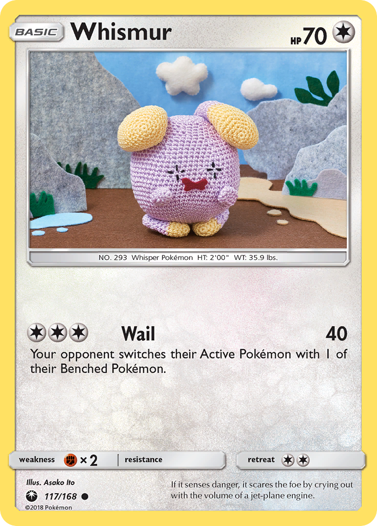 Celestial Storm Whismur #117/168