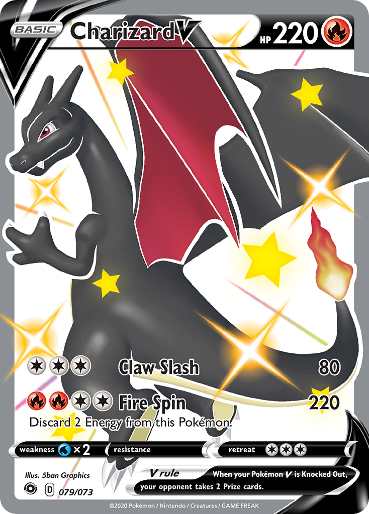 Shiny Charizard V 79/73 uit Champion's Path