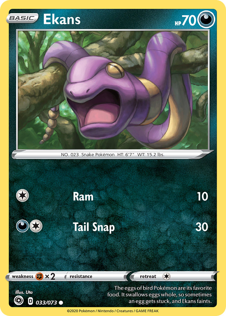 Champion’s Path Ekans #33/73