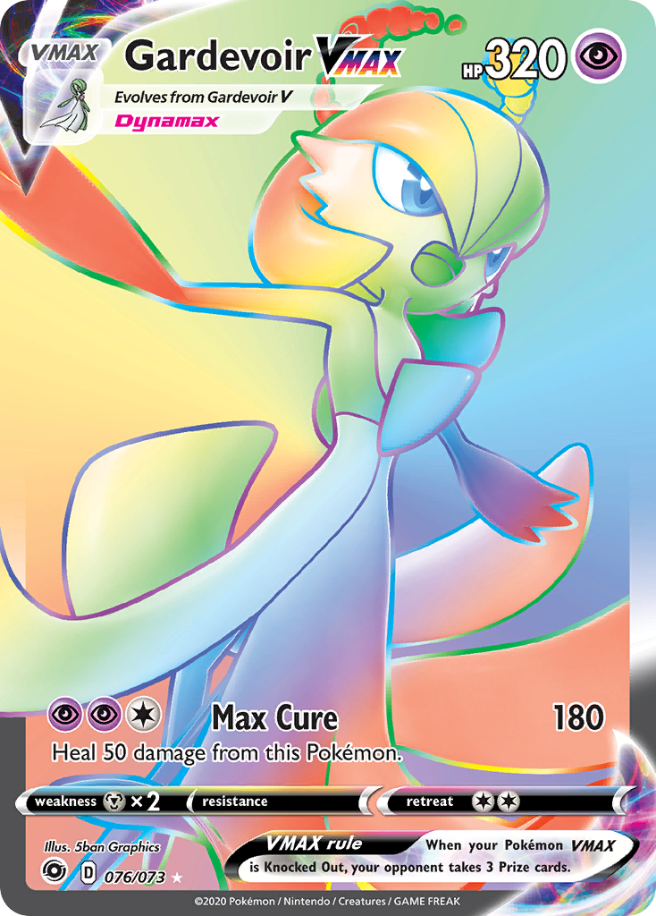 Champion’s Path Gardevoir VMAX #76/73