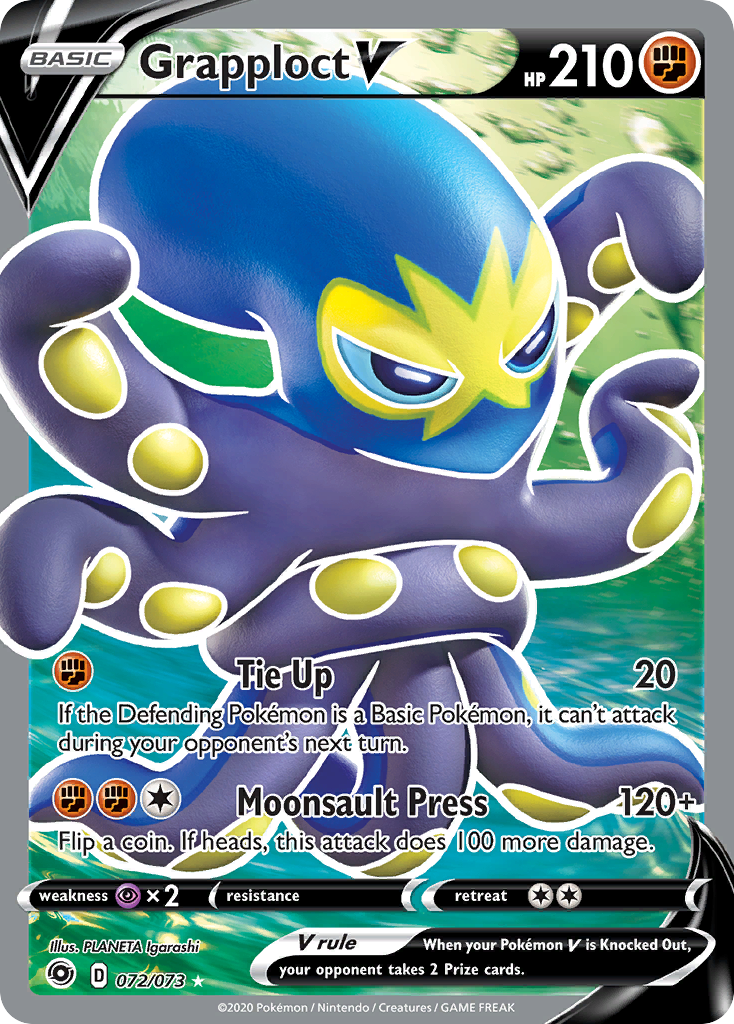 Grapploct V 72/73 Full Art uit Champion's Path