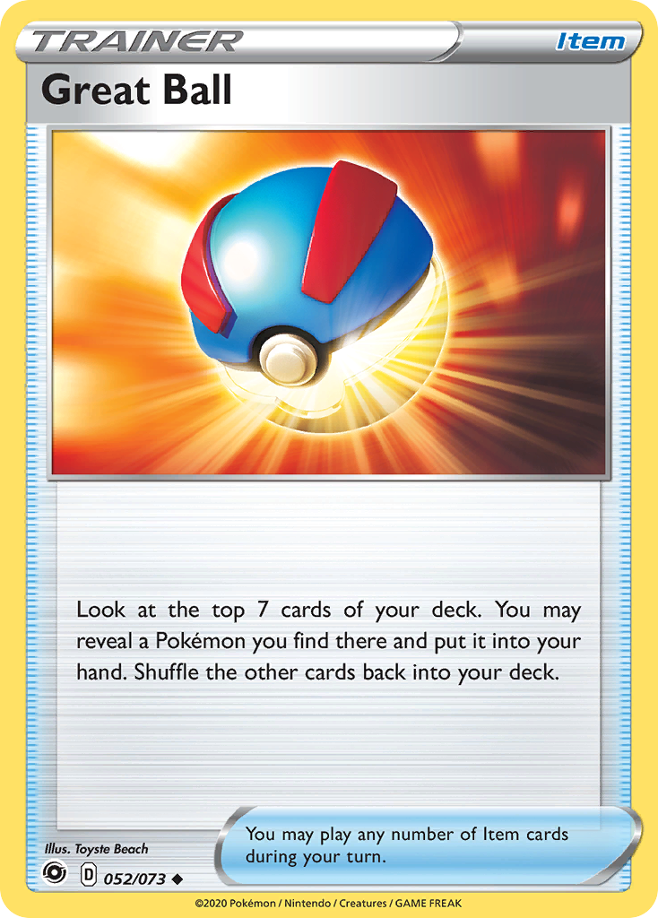 Champion’s Path Great Ball #52/73