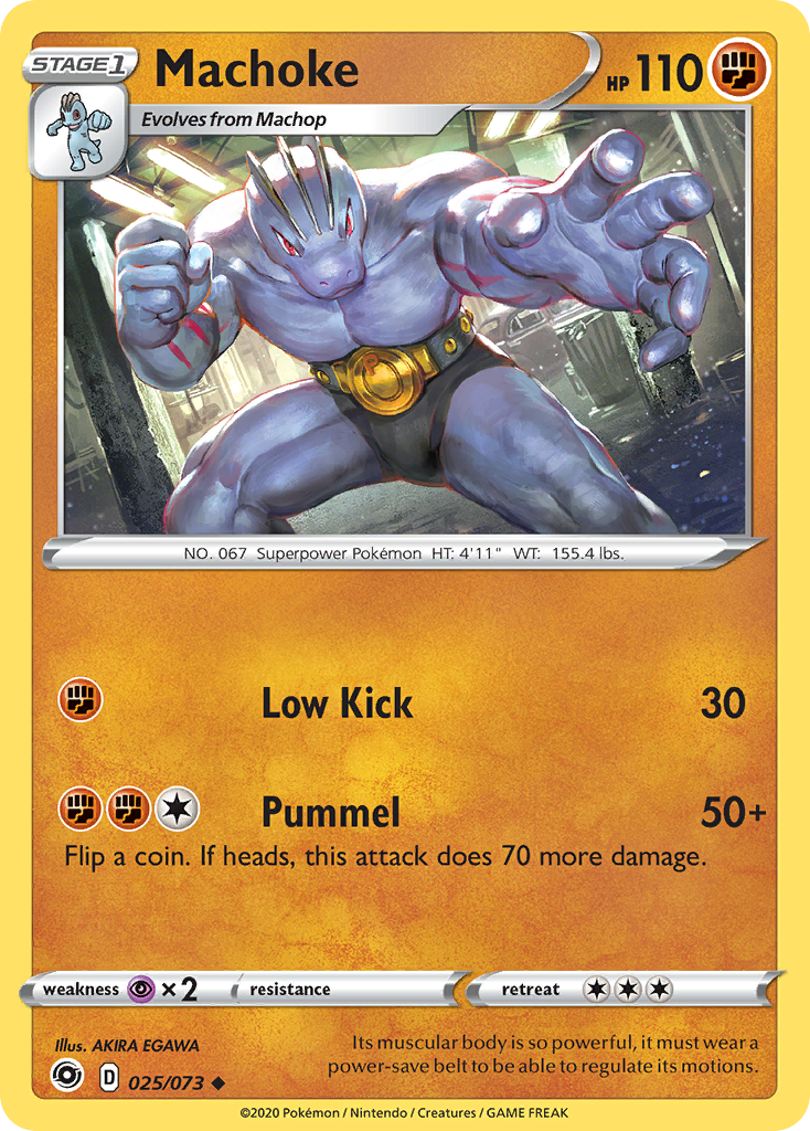 Champion’s Path Machoke #25/73