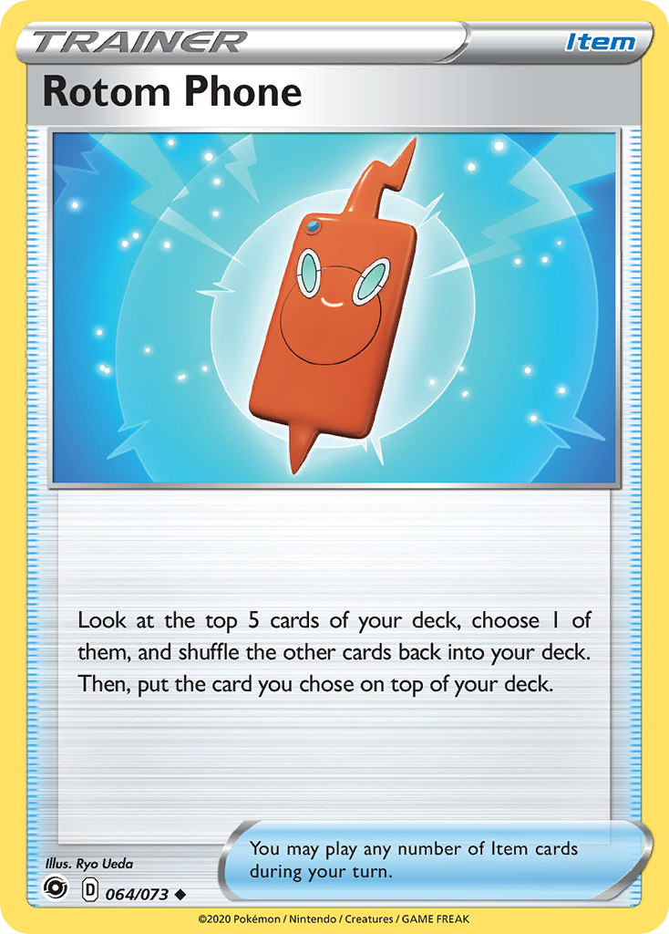 Champion’s Path Rotom Phone #64/73