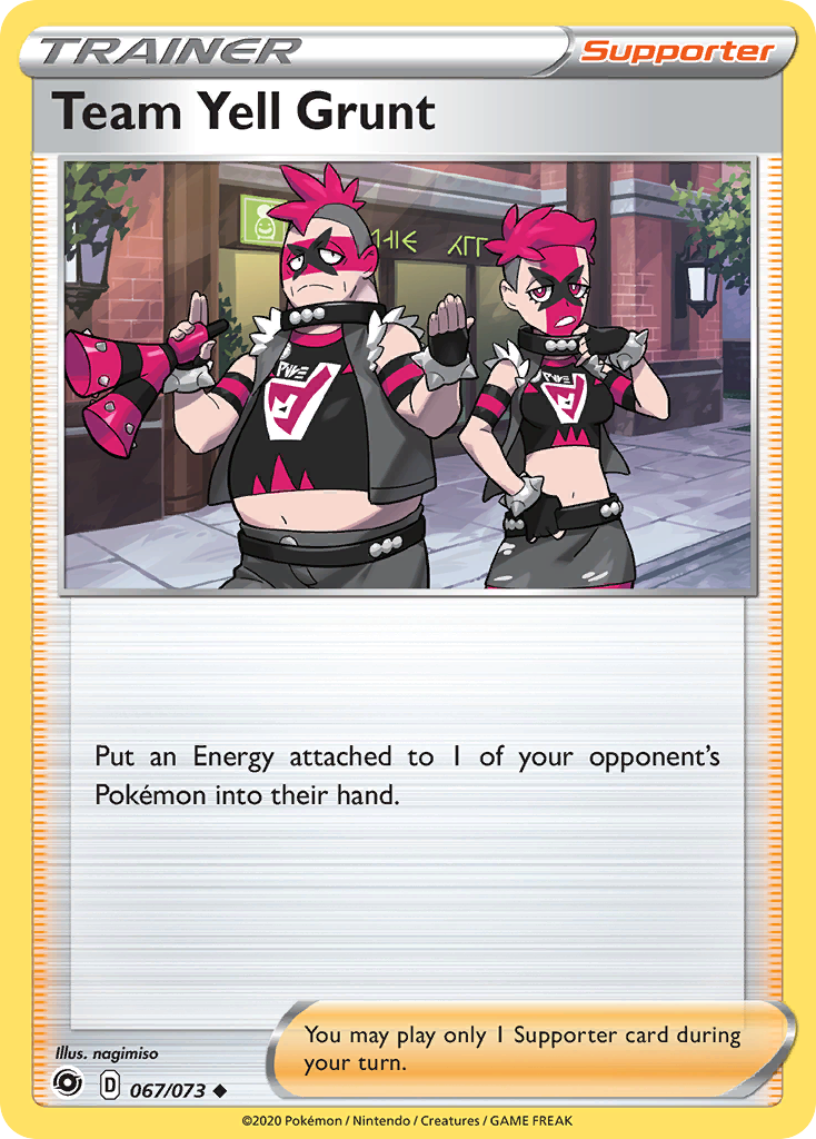 Champion’s Path Team Yell Grunt #67/73