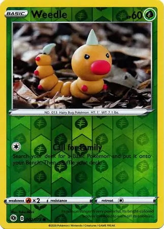 Champion’s Path Weedle #2/73 reverse holo