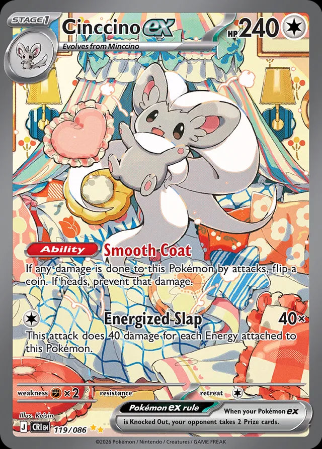 Cinccino ex 119/86