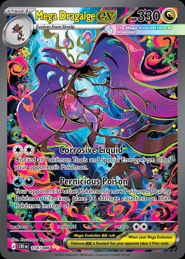 Mega Dragalge ex 118/86