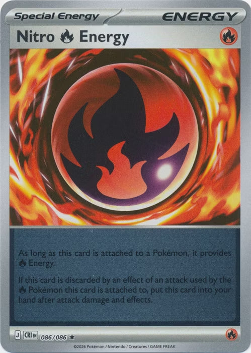 Chaos Rising Nitro Energy #086/86 reverse holo