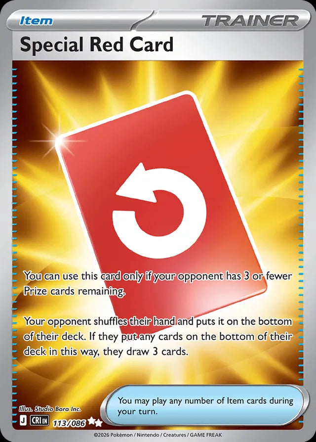 Chaos Rising Special Red Card #113/86