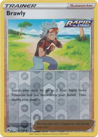 Chilling Reign Brawly #131/198 reverse holo