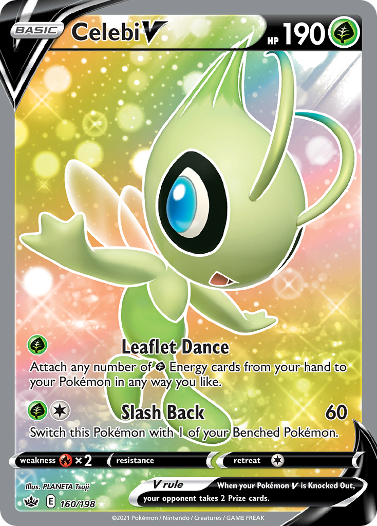 Chilling Reign Celebi V #160/198