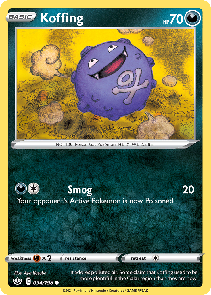 Chilling Reign Koffing #94/198
