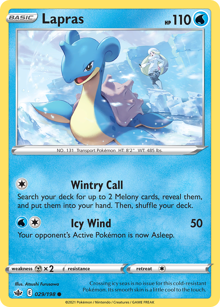 Chilling Reign Lapras #29/198