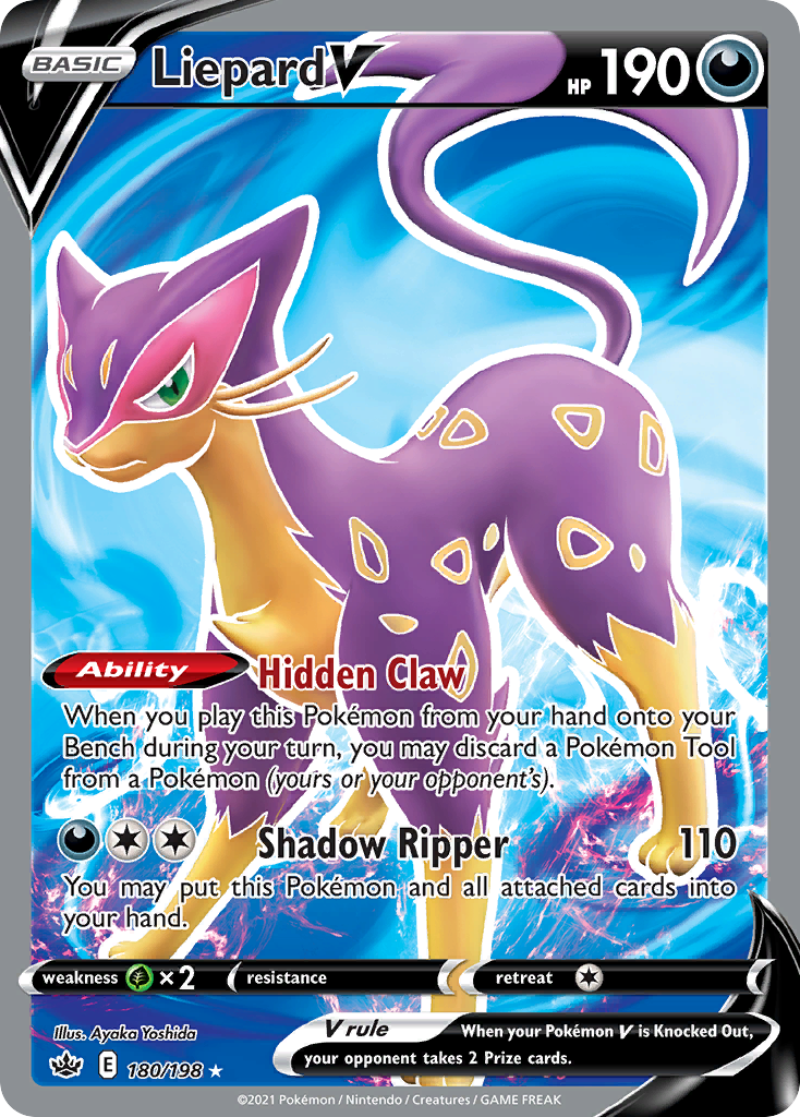 Chilling Reign Liepard V #180/198
