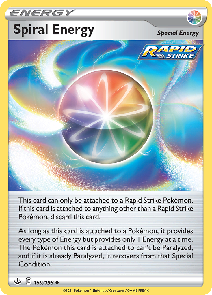 Chilling Reign Spiral Energy #159/198
