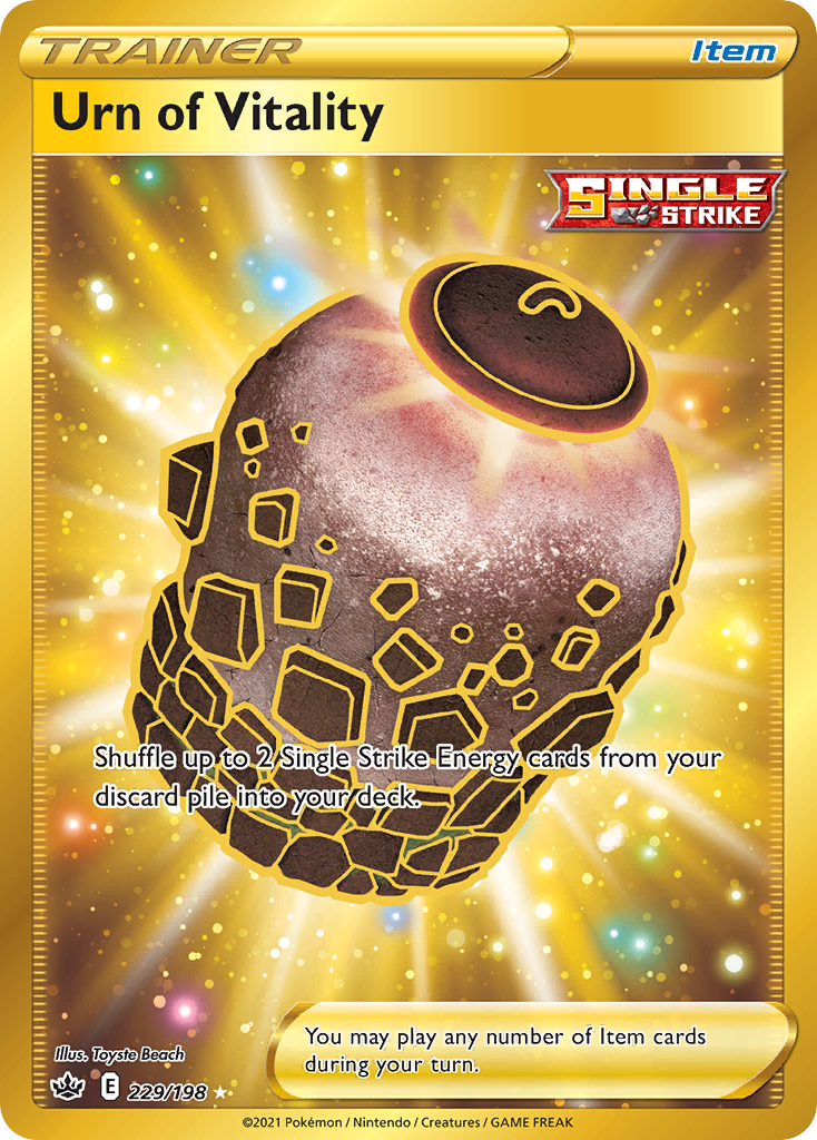 Chilling Reign Urn of Vitality #229/198