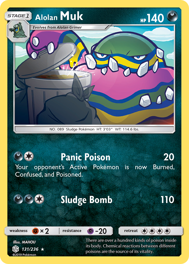 Cosmic Eclipse Alolan Muk #131/236