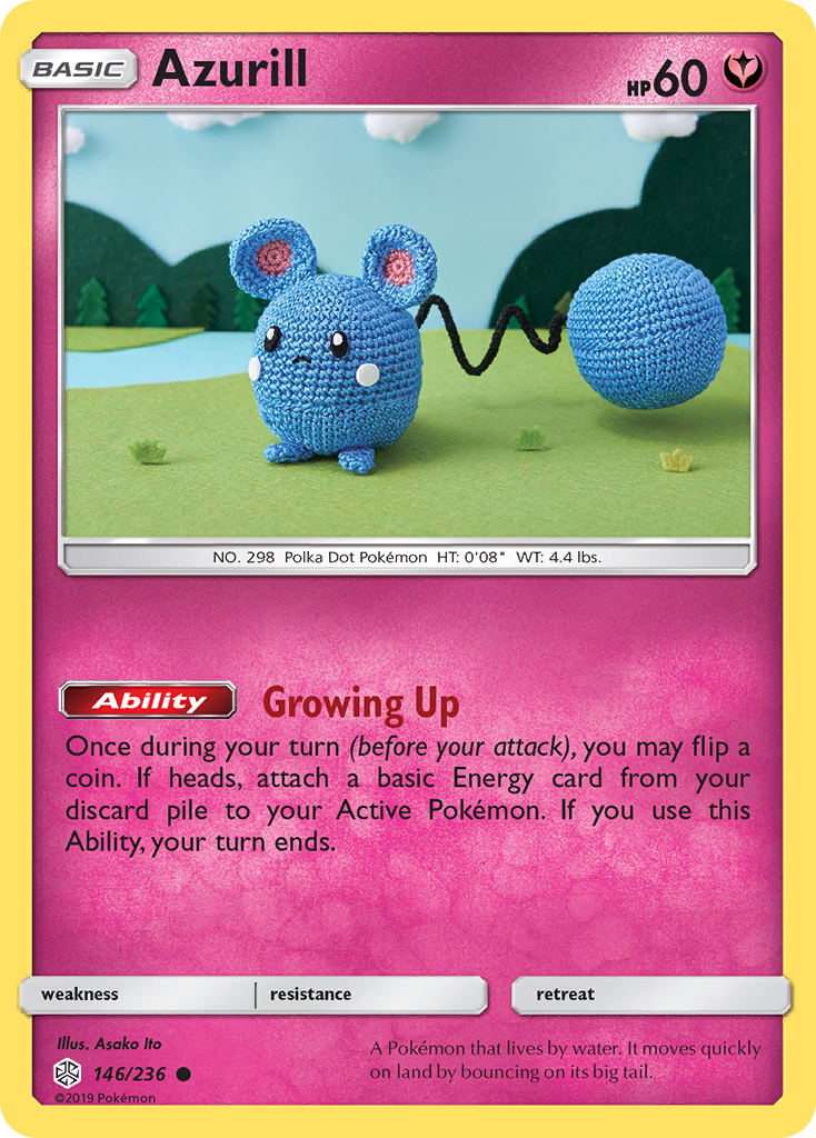 Cosmic Eclipse Azurill #146/236
