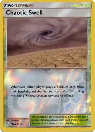 Cosmic Eclipse Chaotic Swell #187/236 reverse holo