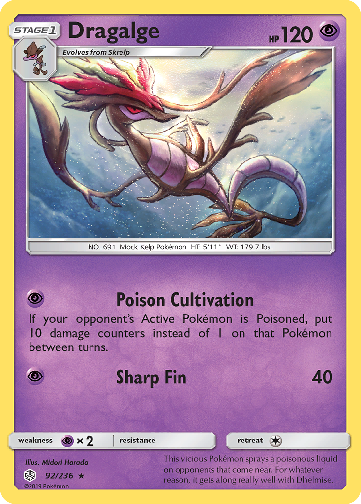 Cosmic Eclipse Dragalge #92/236