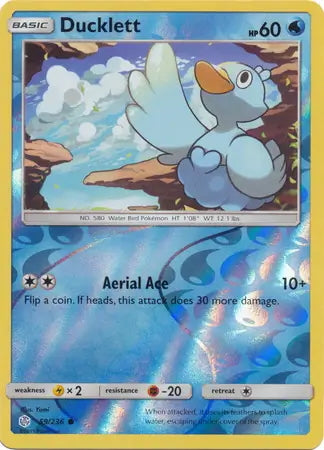 Cosmic Eclipse Ducklett #59/236 reverse holo