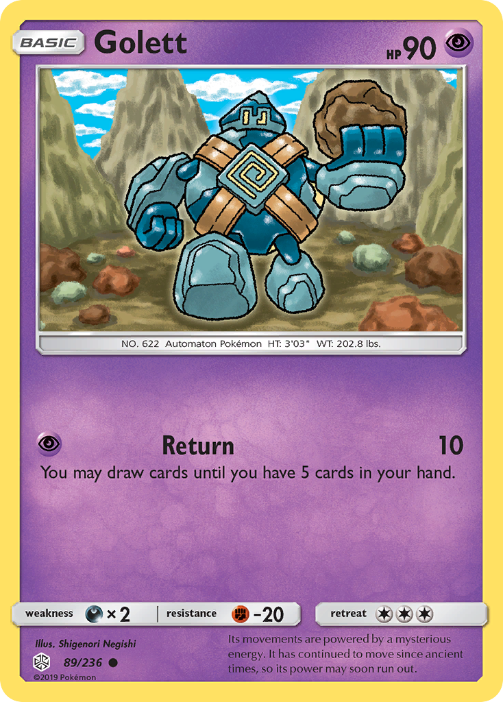 Cosmic Eclipse Golett #89/236