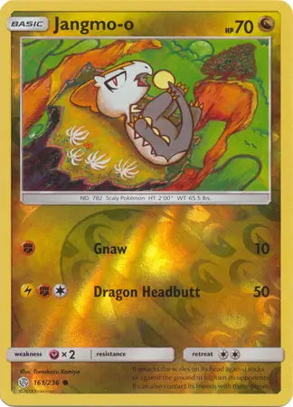 Cosmic Eclipse Jangmo-o #161/236 reverse holo