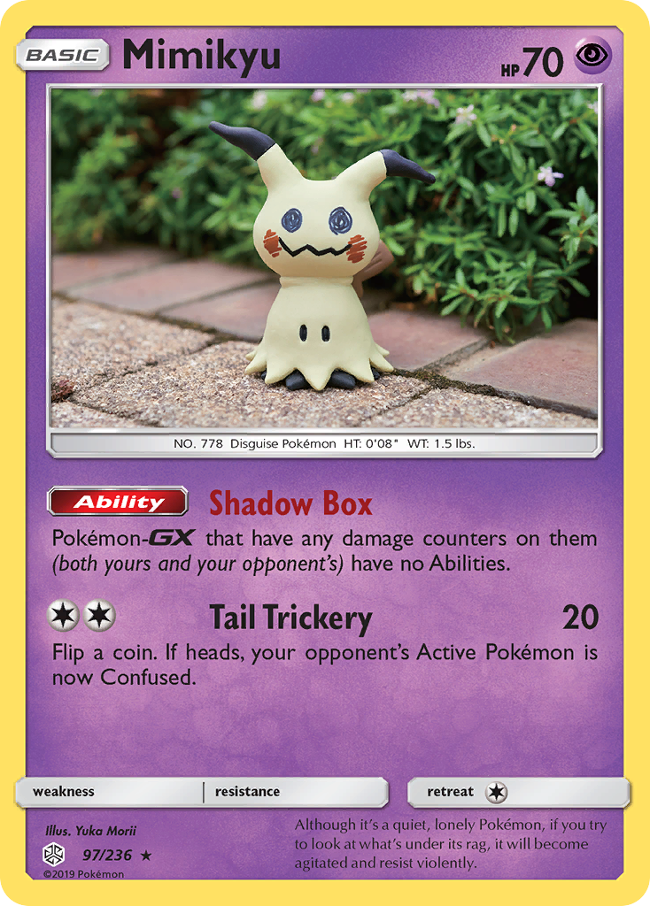 Cosmic Eclipse Mimikyu #97/236