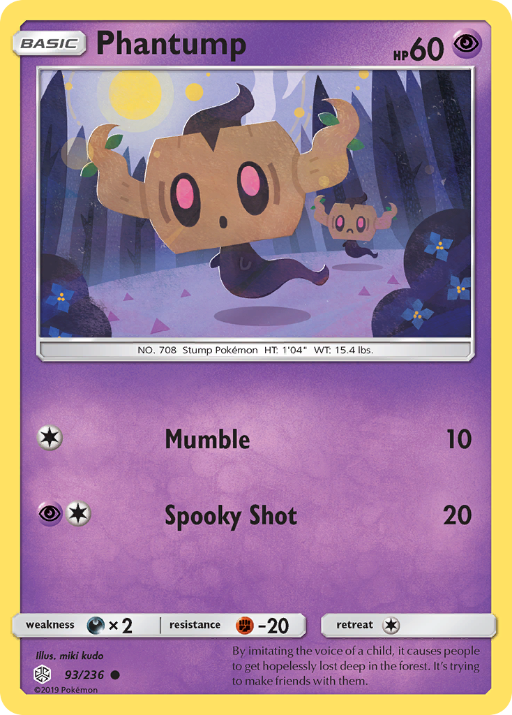 Cosmic Eclipse Phantump #93/236