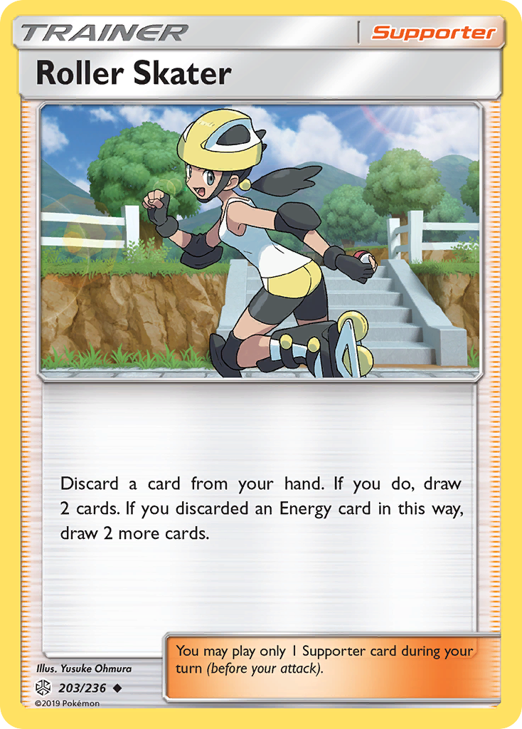 Cosmic Eclipse Roller Skater #203/236