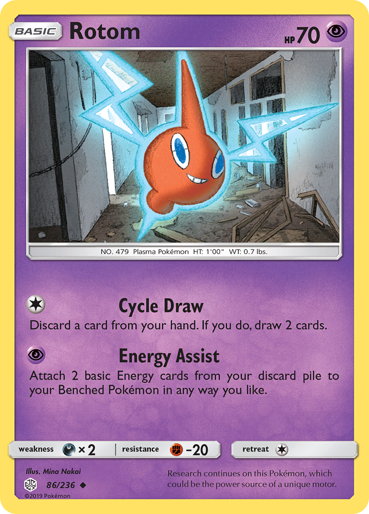 Cosmic Eclipse Rotom #86/236