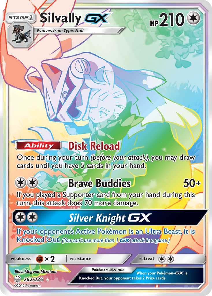 Silvally GX Rainbow Rare