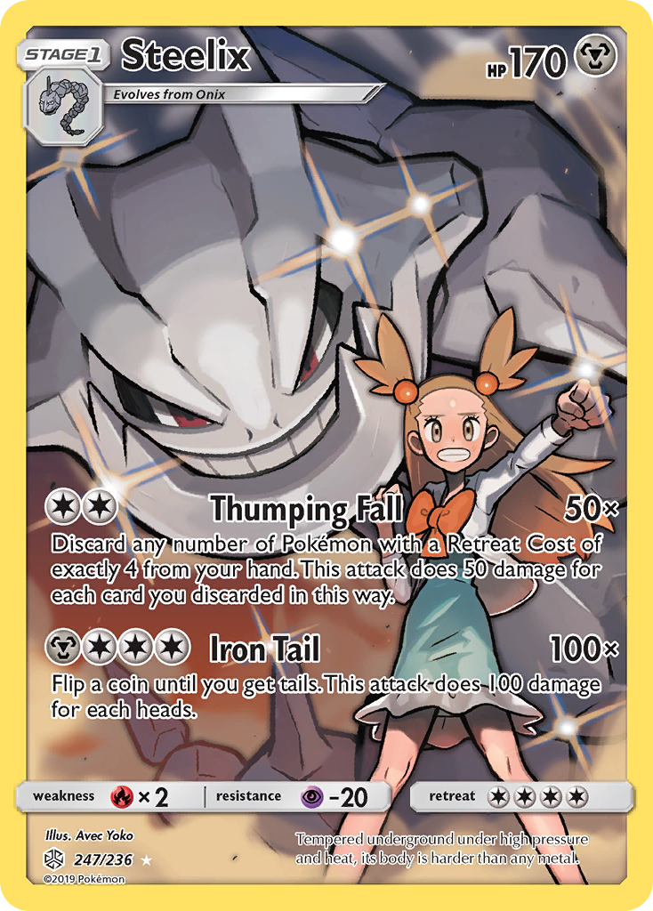 Cosmic Eclipse Steelix #247/236