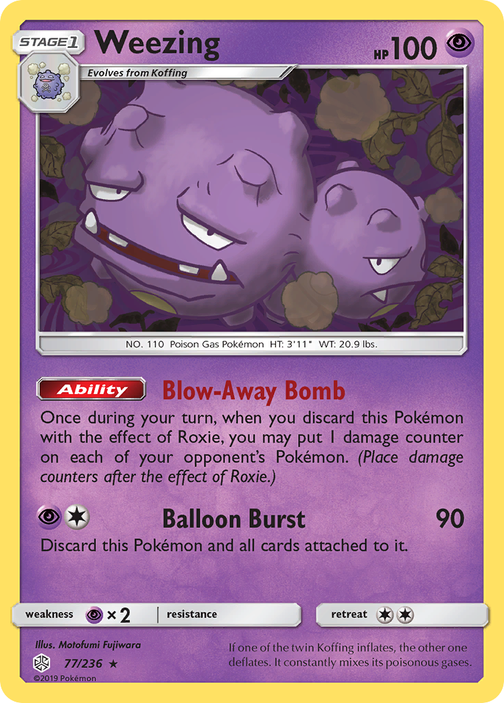 Cosmic Eclipse Weezing #77/236