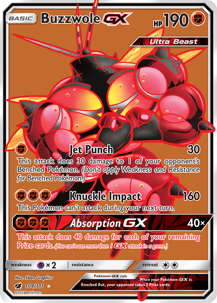 Buzzwole GX Full Art