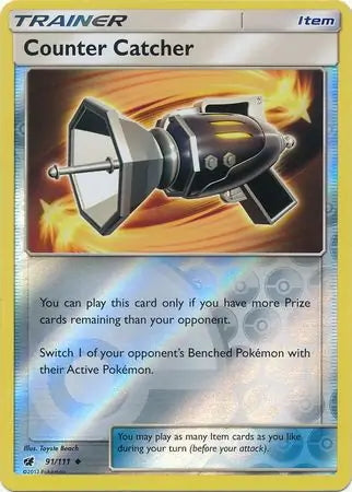 Crimson Invasion Counter Catcher #91/111 reverse holo