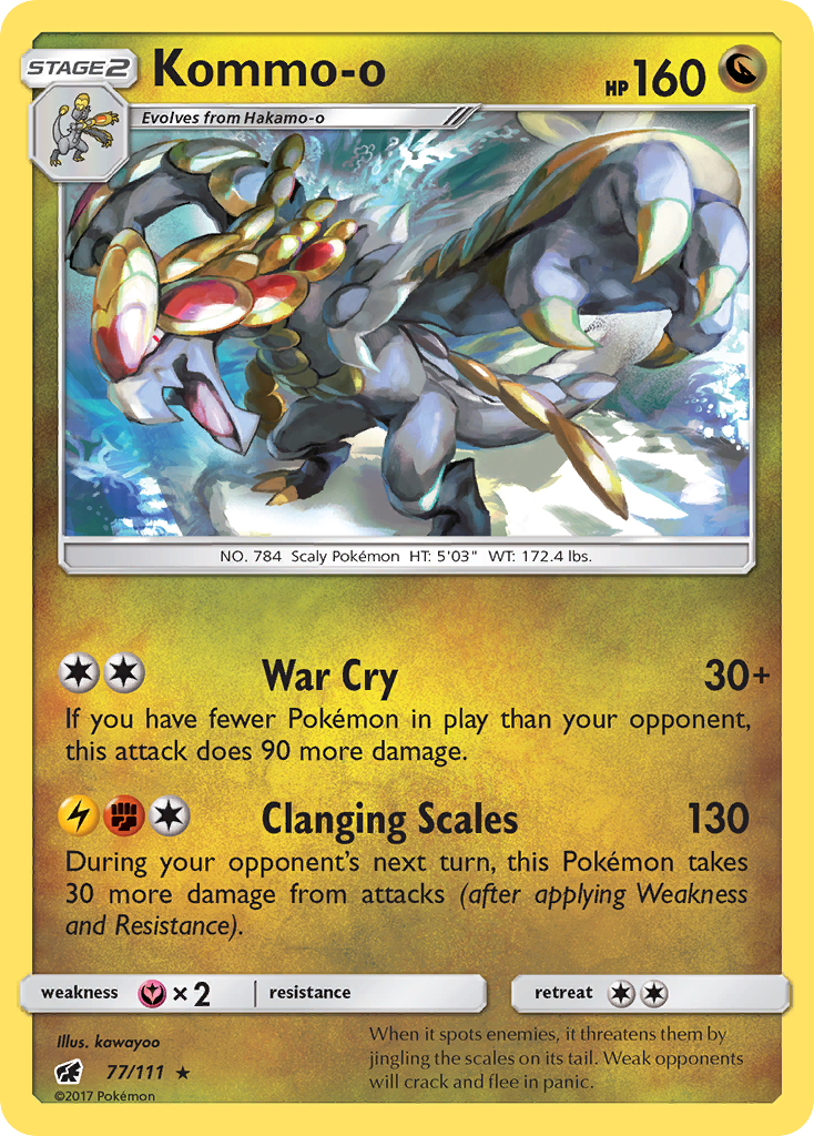Crimson Invasion Kommo-o #77/111
