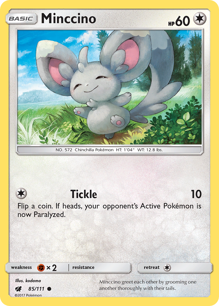 Crimson Invasion Minccino #85/111