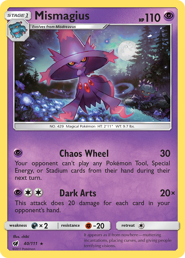 Crimson Invasion Mismagius #40/111
