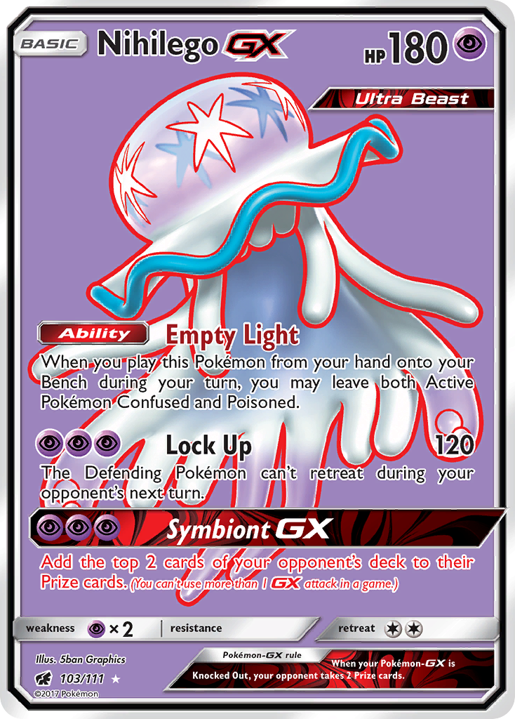 Nihilego GX Full Art