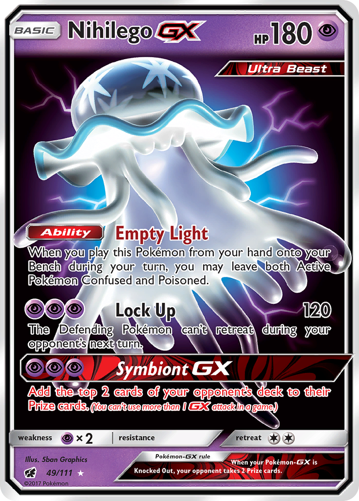Crimson Invasion Nihilego GX #49/111