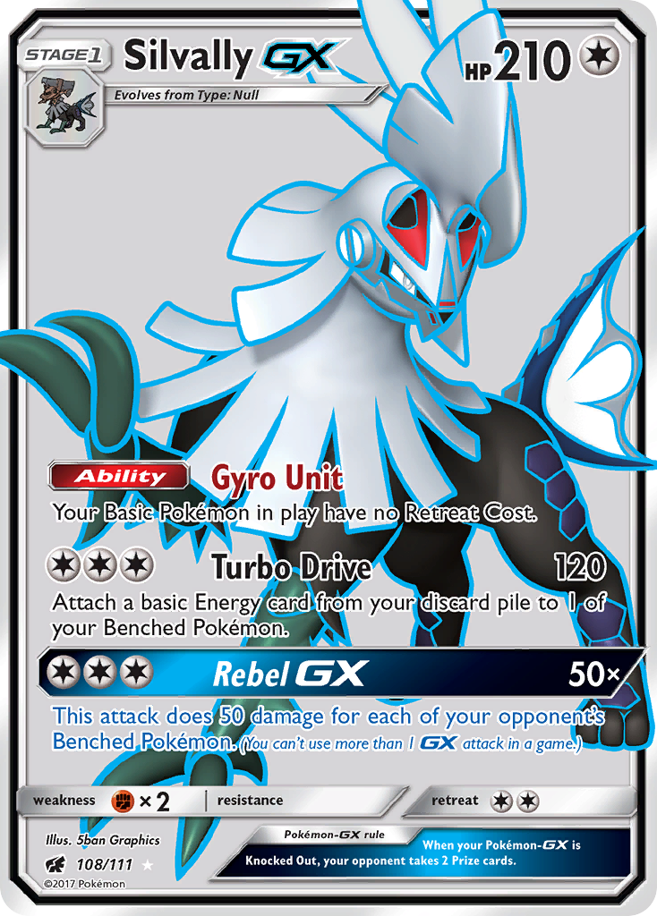 Crimson Invasion Silvally GX #108/111