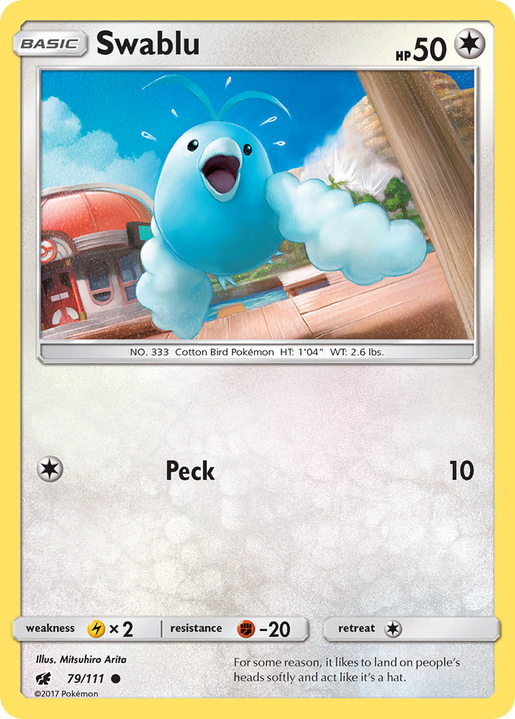 Crimson Invasion Swablu #79/111