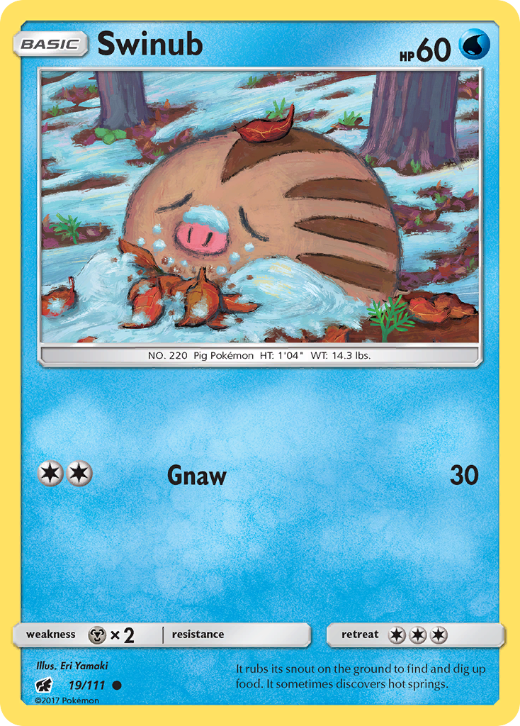 Crimson Invasion Swinub #19/111